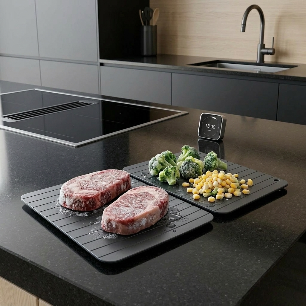 Tabla de Descongelación Rápida – Descongela en Minutos Sin Microondas